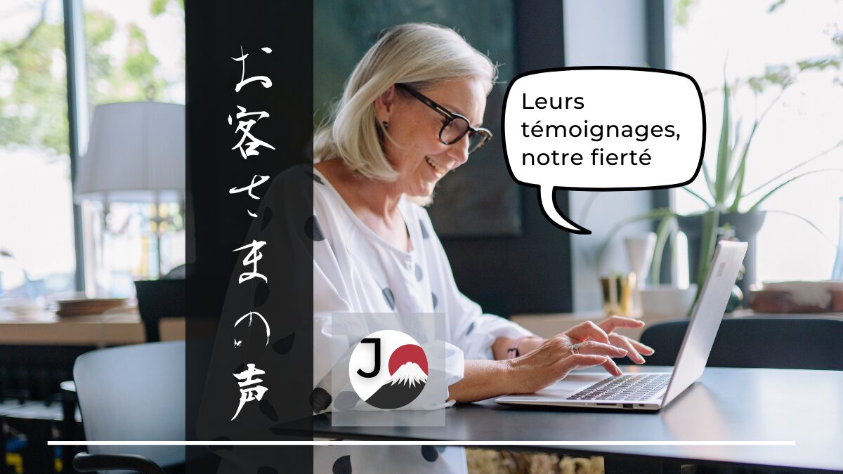 Témoignages d'élèves sur les cours de japonais avec Riyo
